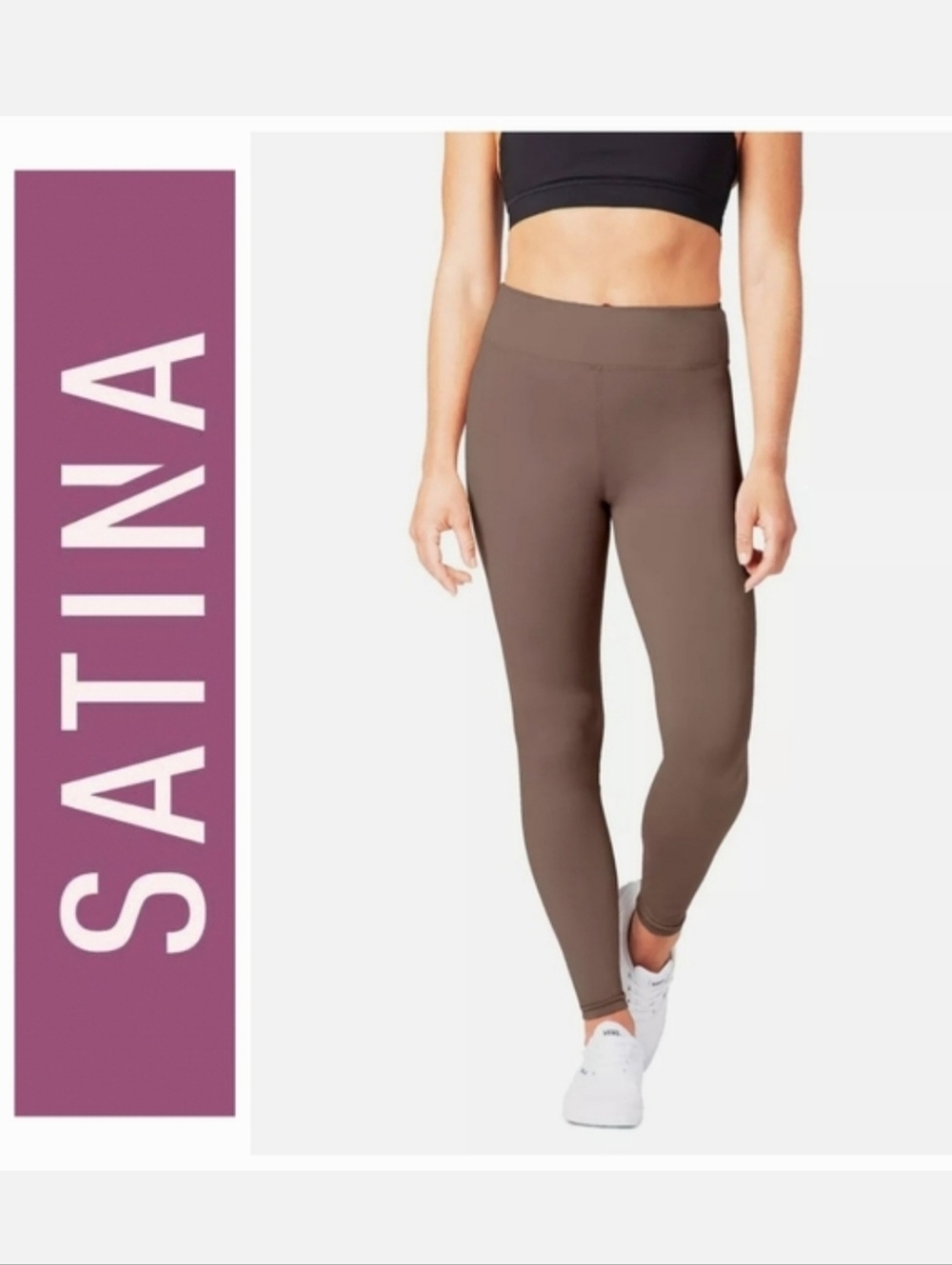NWT SATINA Women's Leggins Plus Size XL-XXL